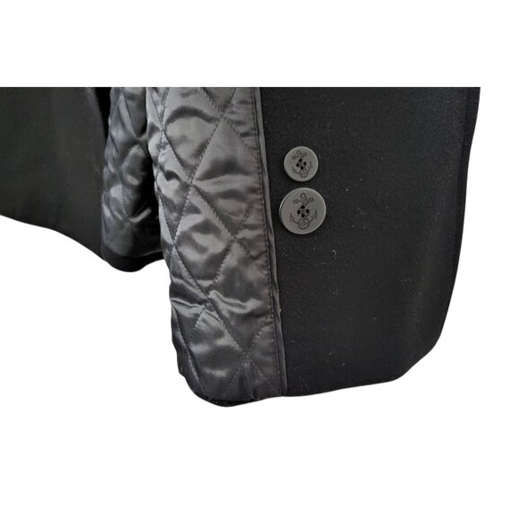 L.L.Bean Lambswool Peacoat Quilted Thinsulate Winter Coat - Picture 7 of 15